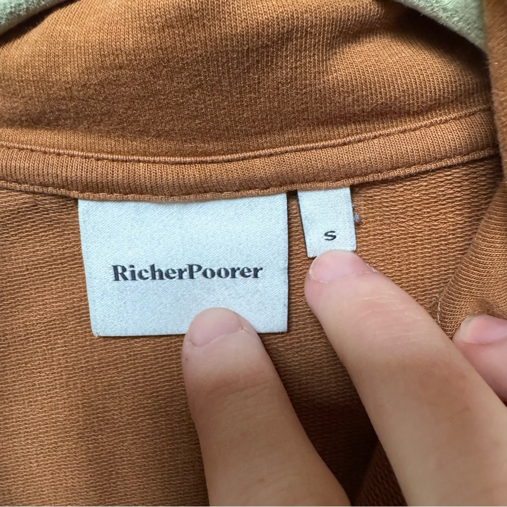 Richer Poorer Terry Half Zip Pullover - Picture 7 of 8